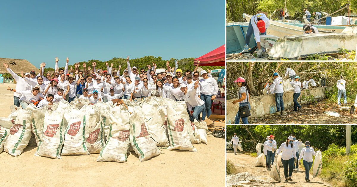 Acciones de Bepensa y Fundación Bepensa en la reserva de Río Lagartos