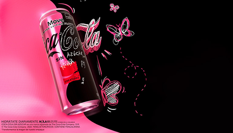 Rosalía y Coca-Cola presentan una edición limitada de Coca-Cola Creations inspirada en la transformación