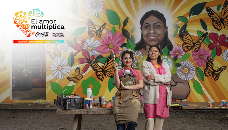 “El Amor Multiplica”, una iniciativa de la Industria Mexicana de Coca-Cola para impulsar agentes de cambio