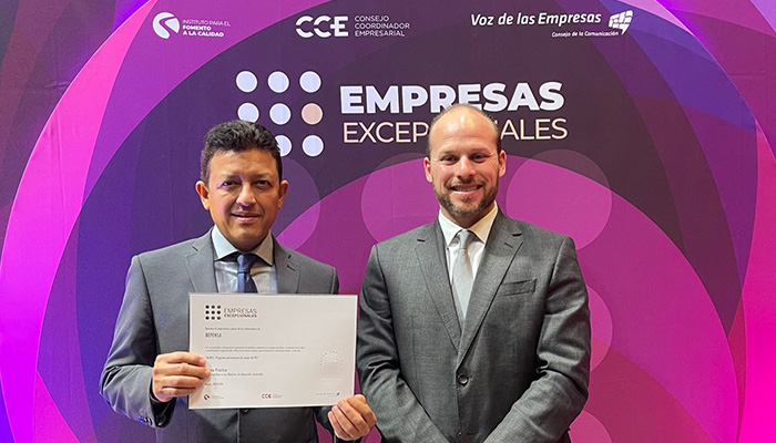 Bepensa es reconocida como Empresa Excepcional por ReQPET